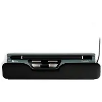 Ergoslider Plus - central pointing device - universal - USB - black dark grey yellow - Central pegeenhed - Laser - 5 knapper - Grå