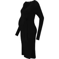 Vero moda Saba Rib Maternity Kjole Med Lange ærmer