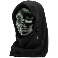 Volcom - Skihuer dame - V.Scout Hood Black til UnisexUld - Sort