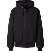 Superdry Superdrytil mænd. M5012234A Chaqueta Canvas Surplus Hooded sort (XXL), Casual, Bomuld