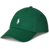 Ralph Lauren Polo Ralph Laurentil mænd. 710667709149 Den ikoniske grønne kinesiske bomuldskasket (OSFA), Casual