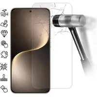 Mtp Products Honor Magic7 Skærmbeskyttelse Hærdet Glas - Case Friendly - Gennemsigtig