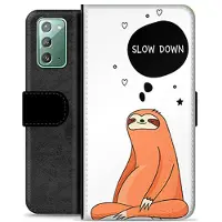 Mtp Products Samsung Galaxy Note20 Premium Flip Cover med Pung - Slow Down