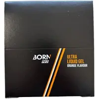 Born Ultra Liquid Boks Med Energigeler Appelsin 60ml 12 Enheder
