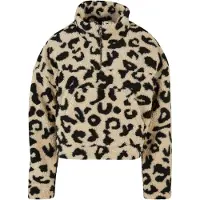 Urban Classics Aop Sherpa Halv Lynlås Sweater