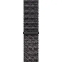 Apple - Løkke for smart watch - 42mm - 130 - 200 mm - mørkegrå - for Watch Hermès Series 7, Hermès Series 9, SE 3, Series 10, Series 11, Series 8, Series 9