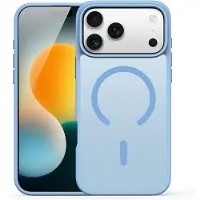 DUX iPhone 17 Pro Max Yind Hybrid Cover - MagSafe-kompatibel - Lyseblå