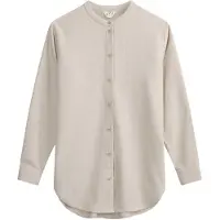 Mela London Bluse 'Aaban' beige-meleret