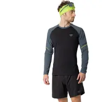 Dynafit - Vandretøj - Alpine Pro M L/S Tee Cinder til Unisex - Størrelse M - Grå