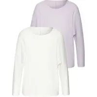 Vivance Shirts creme / lavendel