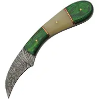 Damascus Hook Hunter Green