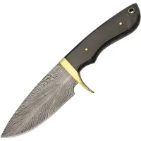 Damascus Hunter Horn Handle