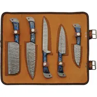 Damascus Umbra River Kitchen Set w roll