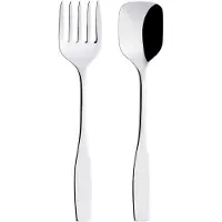Iittala Citterio 98 serveringsbestik 2 dele Blank rustfrit stål