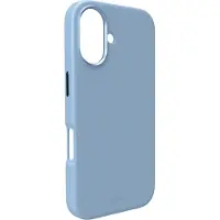 Puro Pure Icon Mag Pro silikoneetui til iPhone 17, MagSafe-kompatibel, med kamerabeskyttelse - Blå