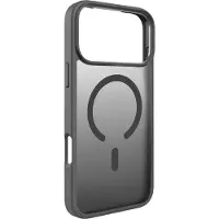Puro Gradient TPU MagSafe-kompatibelt etui til iPhone 17 Pro Max - grå