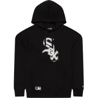 New Era Herre Chicago White Sox Hættetrøje Sort/Hvid Blkwhi