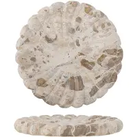Bloomingville Marlie bakke marmor Ø22,5 cm Natur