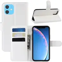 Mtp Products iPhone 11 Pung Taske med Magnetisk Lukning - Hvid