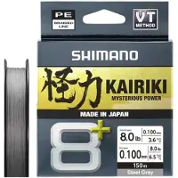 Shimano Fishing Line Kairiki 8+ Flettet Fiskesnøre 150 M