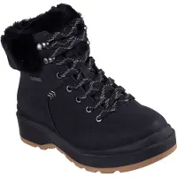 SKECHERS Skecherstil kvinder. 168087 Park City ankelstøvler sort (38), Fast, 1-3 cm, Lynlås, Casual