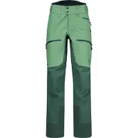 Norrøna - Skibukser dame - Lofoten Gore-Tex Pro Pants W Dark Ivy til UnisexUld - Størrelse M - Grøn
