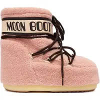 Moon boot - Afterski - Icon Low Fleece Pink til Unisex - Størrelse 36-38 - Lyserød