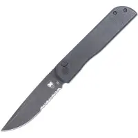 Cobratec Knives Prowler Button Lock DP Blk PS