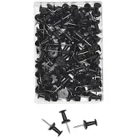 Wedo 54 201, Sort, Metal, Plast, Kasse, 23 mm, 100 stk
