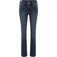 Pepe Jeans Pepe Jeanstil kvinder. PL2047305AA Jeans lige Mary blå (25/30), Casual, Bomuld, Denim