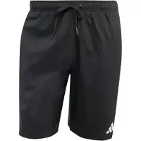 Adidas Boardshorts '3-Stripes 8-Inch' sort / hvid