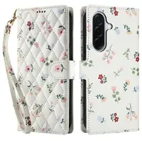 Mtp Products Samsung Galaxy A17/A26 Rhombisk Blomsterpung - Roser