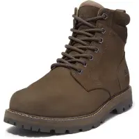 Timberland Timberlandtil mænd. TB0A69UHW071 Britton Road vandtætte læderstøvler brun (41.5), Fast, Blonder, Casual