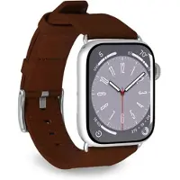 Puro PUAW40ECLASSICBRWN, Urrem, Apple, Apple Watch, Læder, Metal, Sølv