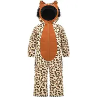 WEEDO FUNWEAR Funktionsjakkesæt 'CHEetAHDO 25' beige / brun / sort