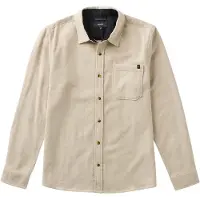Roark - Skjorter - Crossroads Flannel Fossil til Unisex - Størrelse XL - Beige