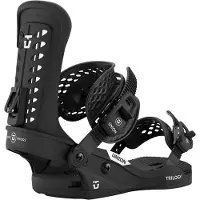 Union - Snowboardbindinger - Trilogy Classic Black til Unisex - Størrelse M - Sort