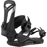 Union - Snowboardbindinger - Flite Black til UnisexAluminium - Størrelse L - Sort