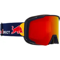 Red Bull Spect Eyewear - Skibriller - Jibb Blue - Orange With Red Mirror til UnisexUld - Flåde
