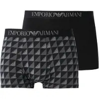 Emporio Armani Boksershorts grå / lysegrå / sort