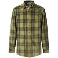 Pepe Jeans Pepe Jeanstil mænd. PM3090833 Caster-skjorte grøn (S), Casual, Bomuld, Lange ærmer