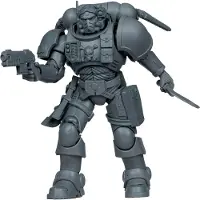 Mcfarlane Toys Warhammer 40.000 Ultramarines Løjtnant I Phobos-rustning Artist Proof-figur 18 Cm