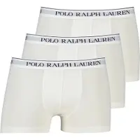 Ralph Lauren Polo Ralph Laurentil mænd. 714835885001 Sæt med 3 hvide boxershorts i stretchbomuld (L), Afslappet