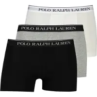 Ralph Lauren Boksershorts grå-meleret / sort / hvid / offwhite