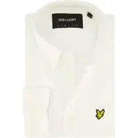 Lyle & Scott ye & Scott Pain Oxford skjorte hvid Hvid måe