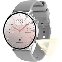 Mtp Products G34 1,32 AMOLED Smartwatch med Bluetooth-opkald, sundhedsovervågning og fitness-tracking - grå