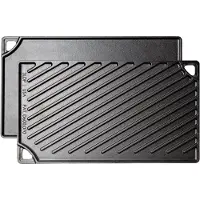 Lodge Classic collection stege- og grillplade Støbejern, vendbar