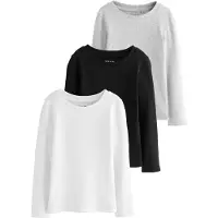 Next Bluser & t-shirts grå-meleret / sort / hvid