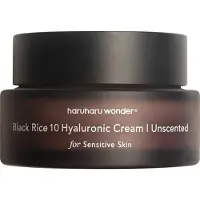 Haruharu Wonder Black Rice 10 Hyaluronic Cream Unscented Ansigtscreme 50 g