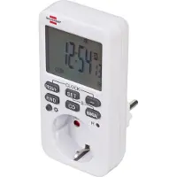 Brennenstuhl Comfort-Line - Automatisk strøm kontakt - AC 230 V - 3600 Watt - output-stikforbindelser: 1 - hvid